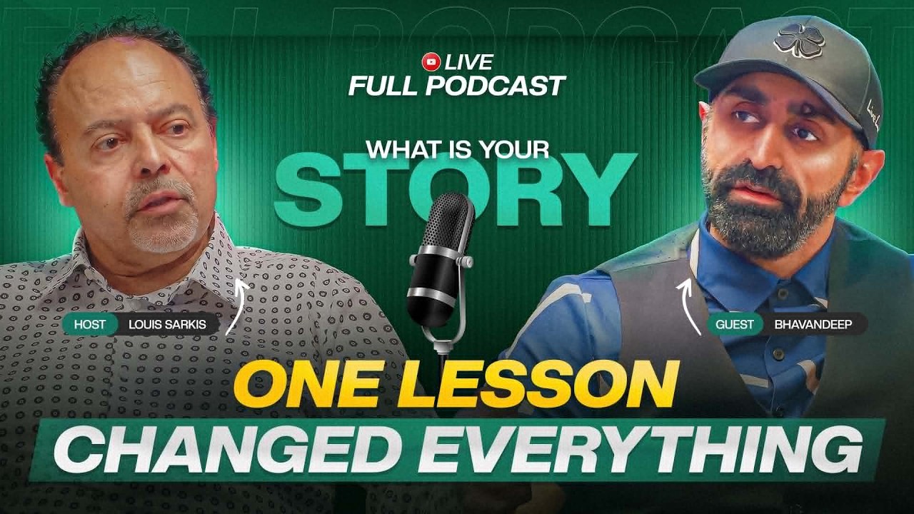 Stop Believing the Negative Story You Tell Yourself | What is your story with Louis.